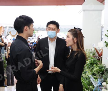 พิธีสวดอภิธรรม "คุณแม่งามทิพย์ ฉัตรบริรักษ์" คืนที่สาม