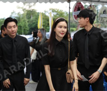 พิธีสวดอภิธรรม "คุณแม่งามทิพย์ ฉัตรบริรักษ์" คืนที่สาม