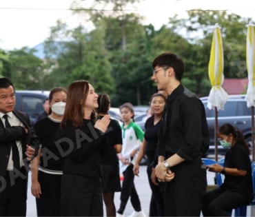 พิธีสวดอภิธรรม "คุณแม่งามทิพย์ ฉัตรบริรักษ์" คืนที่สาม