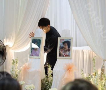 พิธีสวดอภิธรรม "คุณแม่งามทิพย์ ฉัตรบริรักษ์" คืนที่สาม