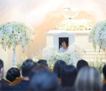 พิธีสวดอภิธรรม "คุณแม่งามทิพย์ ฉัตรบริรักษ์" คืนที่สาม