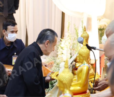 พิธีสวดอภิธรรม "คุณแม่งามทิพย์ ฉัตรบริรักษ์" คืนที่สาม