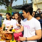 หมาก-ปริญ, เบลล่า-ราณี และเหล่านักแสดงนำ ร่วมงานบวงสรวงละครภพรัก