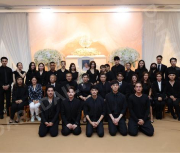 พิธีสวดอภิธรรม "คุณแม่งามทิพย์ ฉัตรบริรักษ์" คืนที่สาม