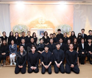 พิธีสวดอภิธรรม "คุณแม่งามทิพย์ ฉัตรบริรักษ์" คืนที่สาม