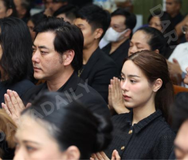 พิธีสวดอภิธรรม "คุณแม่งามทิพย์ ฉัตรบริรักษ์" คืนที่ห้า