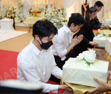 พิธีสวดอภิธรรม "คุณแม่งามทิพย์ ฉัตรบริรักษ์" คืนที่ห้า