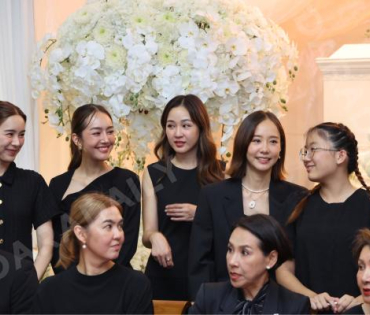 พิธีสวดอภิธรรม "คุณแม่งามทิพย์ ฉัตรบริรักษ์" คืนที่ห้า