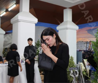 พิธีสวดอภิธรรม "คุณแม่งามทิพย์ ฉัตรบริรักษ์" คืนที่หก