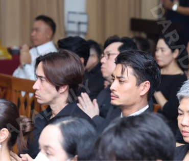 พิธีสวดอภิธรรม "คุณแม่งามทิพย์ ฉัตรบริรักษ์" คืนที่หก