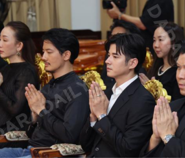 พิธีสวดอภิธรรม "คุณแม่งามทิพย์ ฉัตรบริรักษ์" คืนที่หก