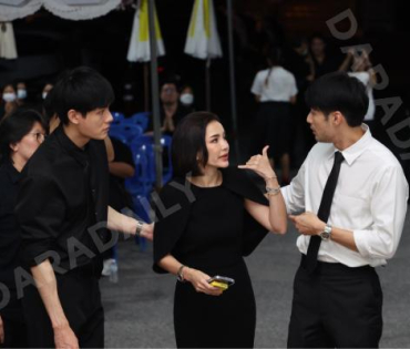 พิธีสวดอภิธรรม "คุณแม่งามทิพย์ ฉัตรบริรักษ์" คืนที่หก