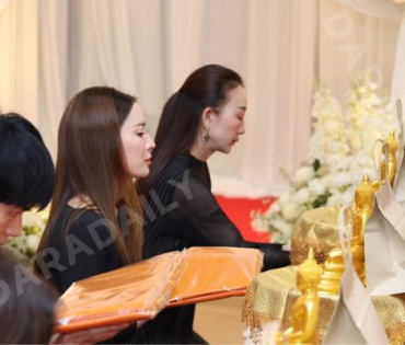 พิธีสวดอภิธรรม "คุณแม่งามทิพย์ ฉัตรบริรักษ์" คืนที่หก