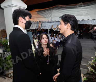 พิธีสวดอภิธรรม "คุณแม่งามทิพย์ ฉัตรบริรักษ์" คืนที่หก