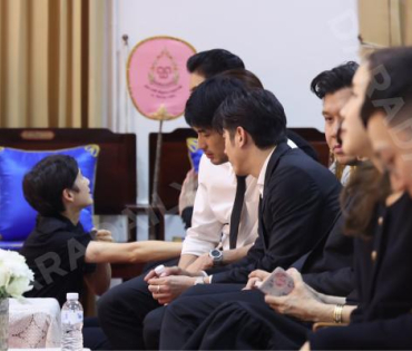 พิธีสวดอภิธรรม "คุณแม่งามทิพย์ ฉัตรบริรักษ์" คืนที่หก