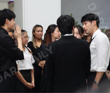 พิธีสวดอภิธรรม "คุณแม่งามทิพย์ ฉัตรบริรักษ์" คืนที่หก