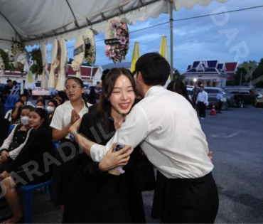 พิธีสวดอภิธรรม "คุณแม่งามทิพย์ ฉัตรบริรักษ์" คืนที่หก