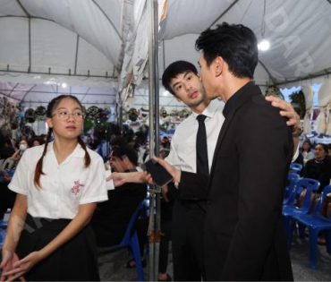 พิธีสวดอภิธรรม "คุณแม่งามทิพย์ ฉัตรบริรักษ์" คืนที่หก