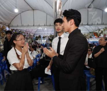 พิธีสวดอภิธรรม "คุณแม่งามทิพย์ ฉัตรบริรักษ์" คืนที่หก