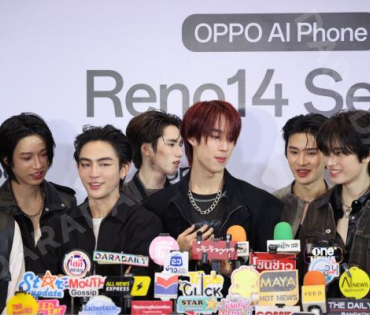 งานเปิดตัว ‘OPPO Reno14 Series 5G’‘ พบ "มินนี่ i-dle, โบว์ เมลดา, กลัฟ คณาวุฒิ"