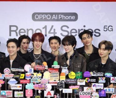 งานเปิดตัว ‘OPPO Reno14 Series 5G’‘ พบ "มินนี่ i-dle, โบว์ เมลดา, กลัฟ คณาวุฒิ"