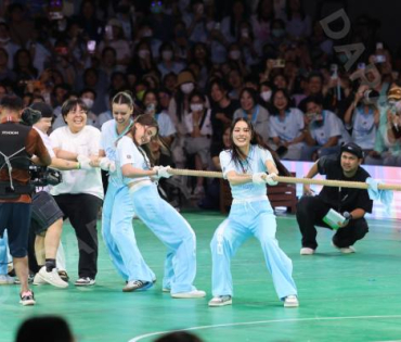 บรรยากาศงาน "Girls Cup Presented by มาม่า"
