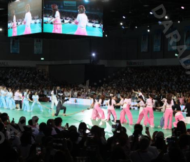 บรรยากาศงาน "Girls Cup Presented by มาม่า"