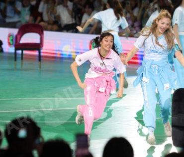 บรรยากาศงาน "Girls Cup Presented by มาม่า"