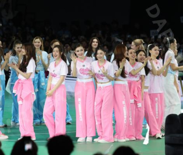 บรรยากาศงาน "Girls Cup Presented by มาม่า"