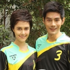 ริด้า-ณัฐพิมล, มังกร-หงส์ขจร และเหล่านักแสดงนำร่วมงานบวงสรวงละคร คุณหนูแข้งทอง