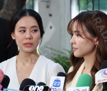"ออม สุชาร์" และคู่กรณี นัดไกล่เกลี่ย ณ ศาลแพ่งพระโขนง 