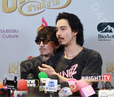 งานแถลงข่าวเปิดตัวภาพยนตร์ "อนงค์ 2" พบ "โบว์-เมลดา, จี้-สุทธิรักษ์ และ ธามไท"