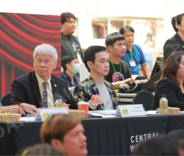 บรรยากาศงานโครงการ "เยาวชนสืบสานรักษ์เพลงไทย โดยสำนักงานพระคลังข้างที่" ซีซั่น ๒ รอบชิงชนะเลิศ