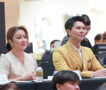 บรรยากาศงานโครงการ "เยาวชนสืบสานรักษ์เพลงไทย โดยสำนักงานพระคลังข้างที่" ซีซั่น ๒ รอบชิงชนะเลิศ