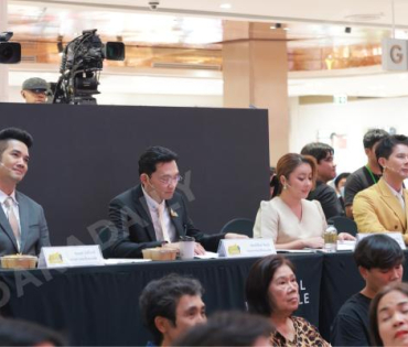 บรรยากาศงานโครงการ "เยาวชนสืบสานรักษ์เพลงไทย โดยสำนักงานพระคลังข้างที่" ซีซั่น ๒ รอบชิงชนะเลิศ