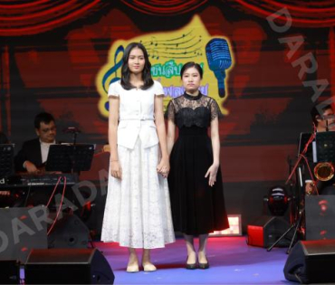 บรรยากาศงานโครงการ "เยาวชนสืบสานรักษ์เพลงไทย โดยสำนักงานพระคลังข้างที่" ซีซั่น ๒ รอบชิงชนะเลิศ