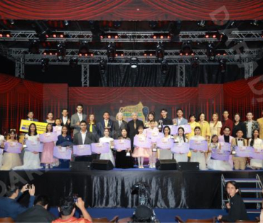 บรรยากาศงานโครงการ "เยาวชนสืบสานรักษ์เพลงไทย โดยสำนักงานพระคลังข้างที่" ซีซั่น ๒ รอบชิงชนะเลิศ
