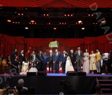 บรรยากาศงานโครงการ "เยาวชนสืบสานรักษ์เพลงไทย โดยสำนักงานพระคลังข้างที่" ซีซั่น ๒ รอบชิงชนะเลิศ