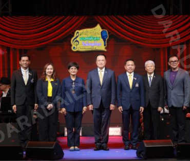 บรรยากาศงานโครงการ "เยาวชนสืบสานรักษ์เพลงไทย โดยสำนักงานพระคลังข้างที่" ซีซั่น ๒ รอบชิงชนะเลิศ