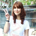 อั้ม-อธิชาติ, เบลล่า-ราณี ในงานบวงสรวงละคร "เพลิงฉิมพลึ"