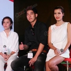 โตโน่, เอ๋-มณีรัตน์, นท-เดอะสตาร์ ร่วมงานแถลงข่าวของสายการบิน