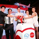 โตโน่, เอ๋-มณีรัตน์, นท-เดอะสตาร์ ร่วมงานแถลงข่าวของสายการบิน