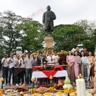 เจมส์-มาร์, แมท-ภีรนีย์ และเหล่านักแสดงนำร่วมงานบวงสรวงละครเรื่อง "ข้าบดินทร์"