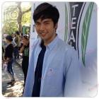 "บอม-ธนิน" ชวนแฟนคลับทำบุญไหว้พระ