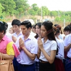 เอ-ศุภชัย นำทีมเหล่าทีมงาน-นักแสดง ร่วมงานบวงสรวงละคร "อรุณสวัสดิ์"