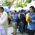 อั้ม-พัชราภา, เวียร์-ศุกลวัฒน์ และเหล่านักแสดงนำร่วมบวงสรวงละครเรื่อง “พราว”