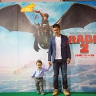 นิหน่า ควง แบงค์ และน้องแพทริก ร่วมงานเปิดตัวภาพยนตร์ How to Train Your Dragon 2