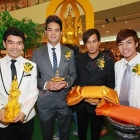 โดม, ปอ, พีท นำทีมเหล่าดารา-คนดัง เข้าร่วมงาน “อาสาฬหบูชา ตรัยรัตนมงคล”