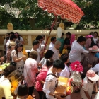 ภาพบรรยากาศ งานอุปสมบท พระคริส พระตูมตาม