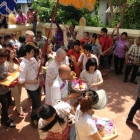 ภาพบรรยากาศ งานอุปสมบท พระคริส พระตูมตาม